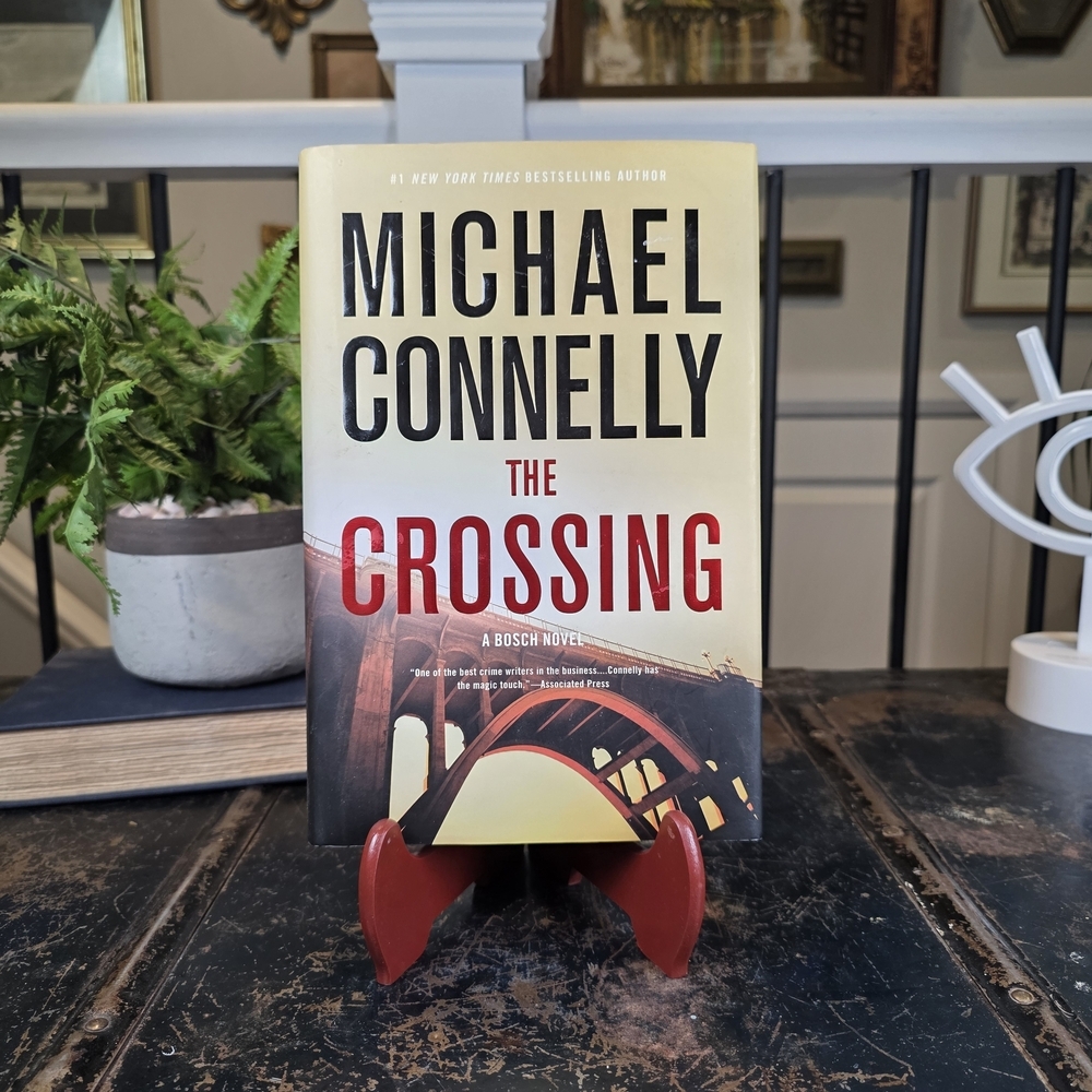 'The Crossing' Coffee Table Book - Cream and Red